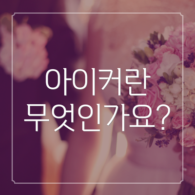 아이커란 무엇인가요?