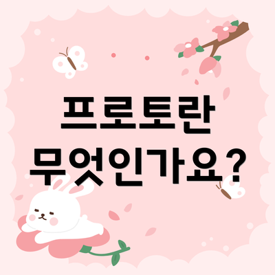 프로토란 무엇인가요?