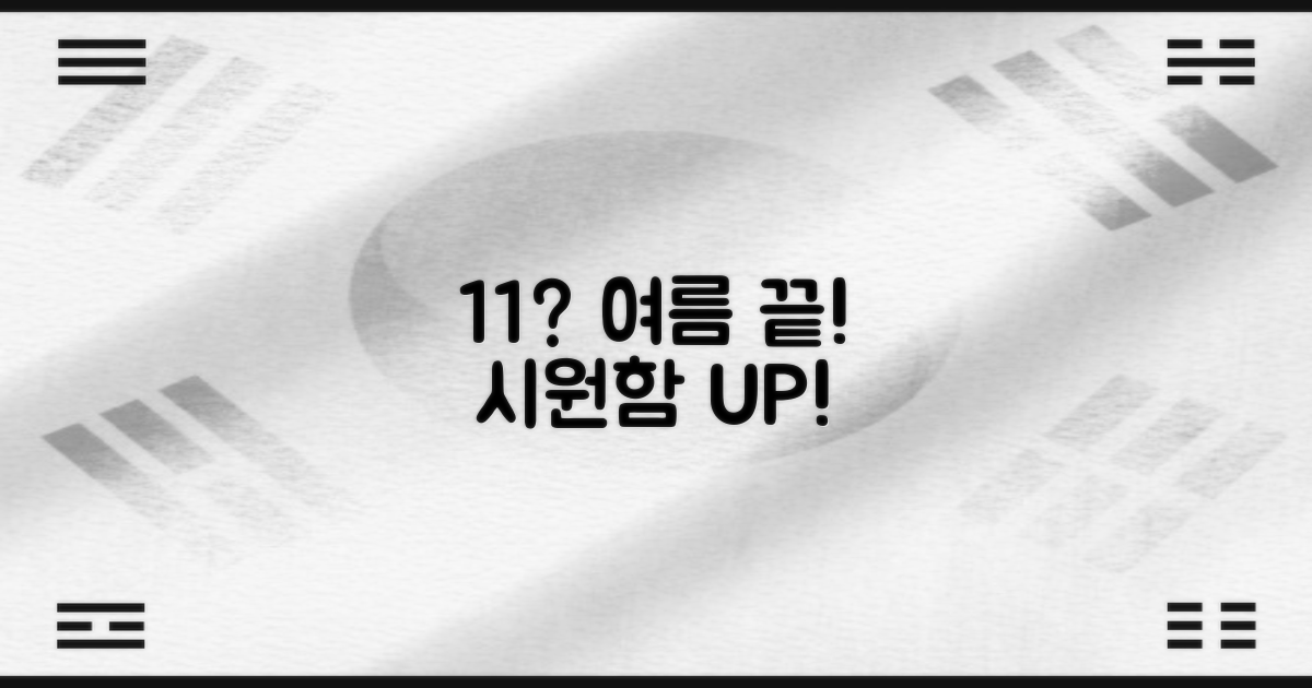 1+1, 더 시원해지는 비결은?