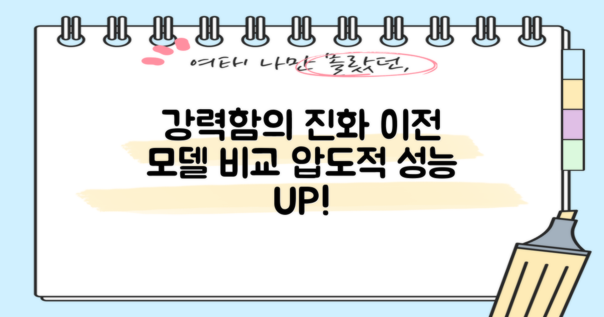강력함의 진화: 이전 모델과 비교