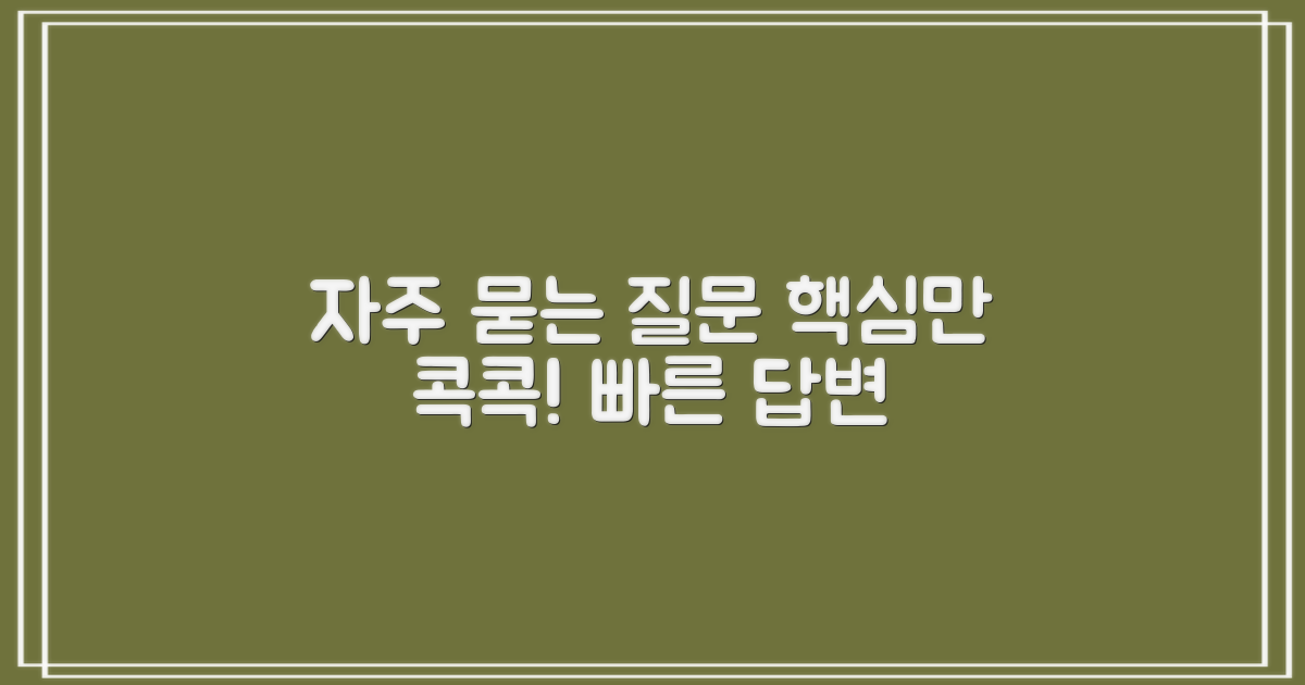 자주 묻는 질문