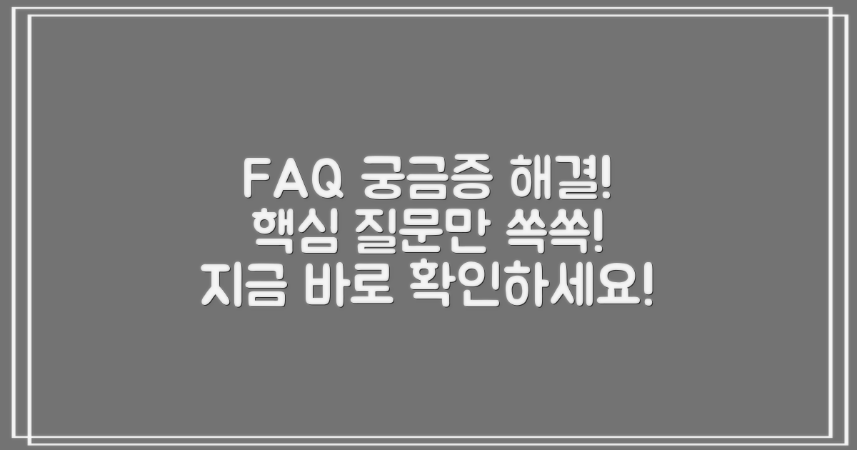 자주 묻는 질문