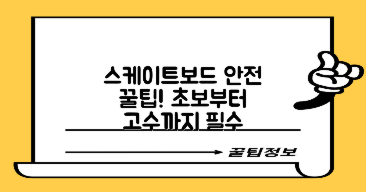 스케이트보드, 안전하게 즐기려면?