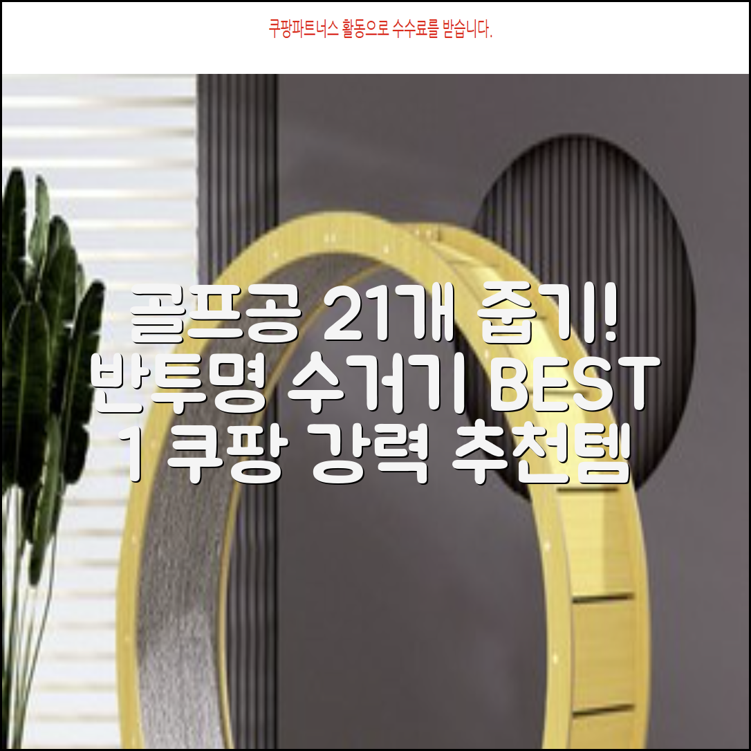 골프공 픽업기 줍기 회수기 수집기 수거기 공21개, 반투명, 1개 추천 리뷰