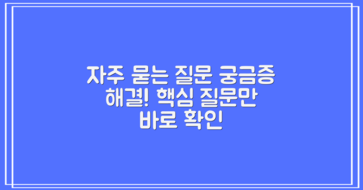 자주 묻는 질문